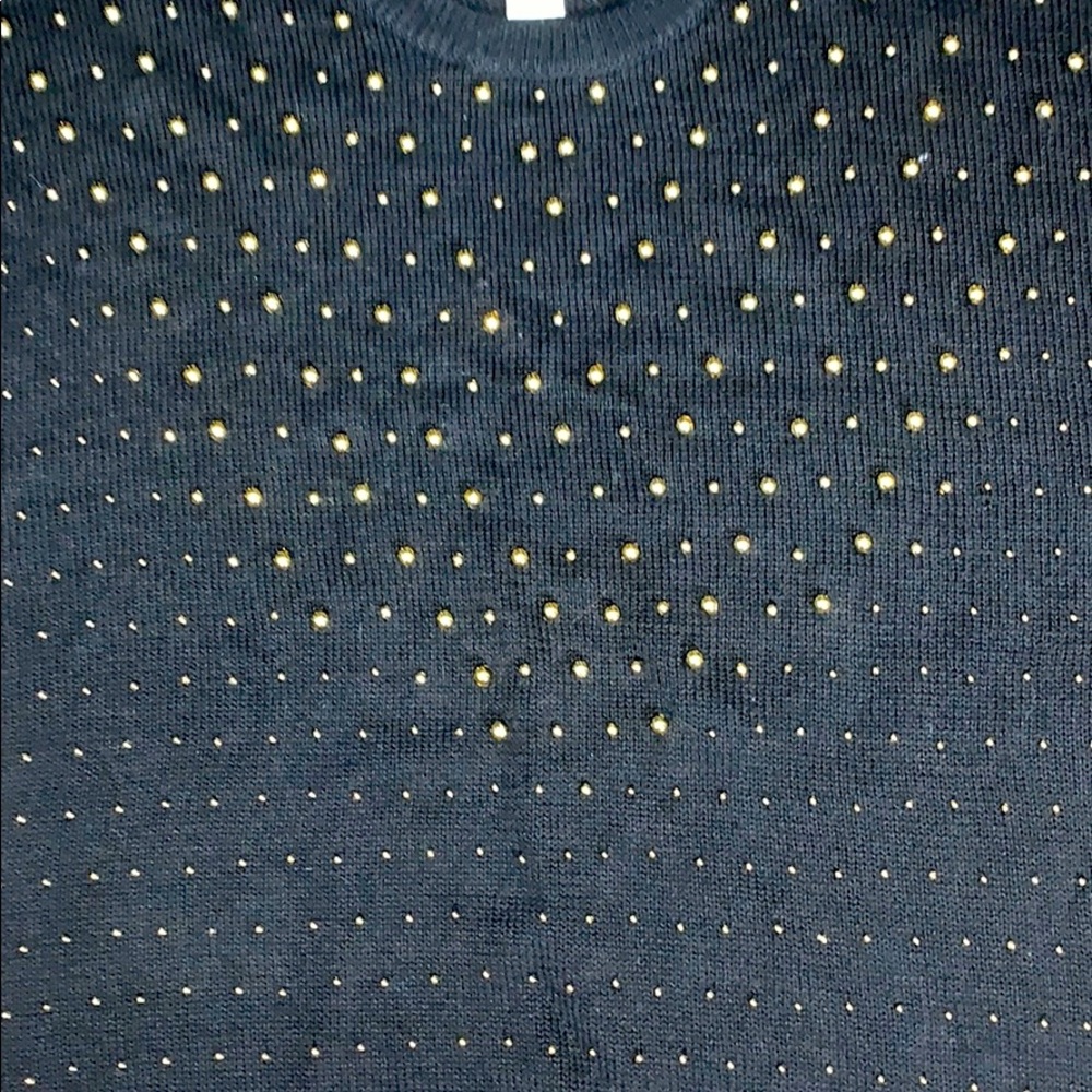 2/$12 deal! Beaded sweater. Vintage - Picture 2 of 3
